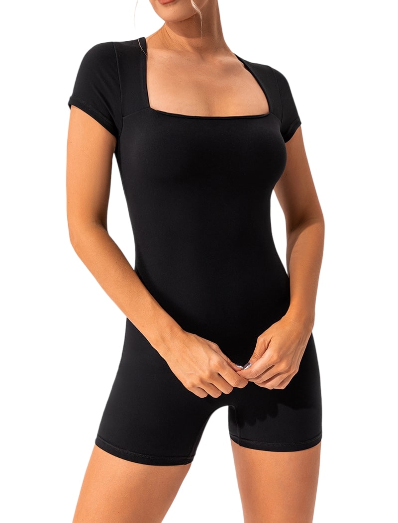 Short Sleeve Jumpsuit